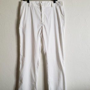 Nike golf mens white dri-fit athletic 34x34 pants